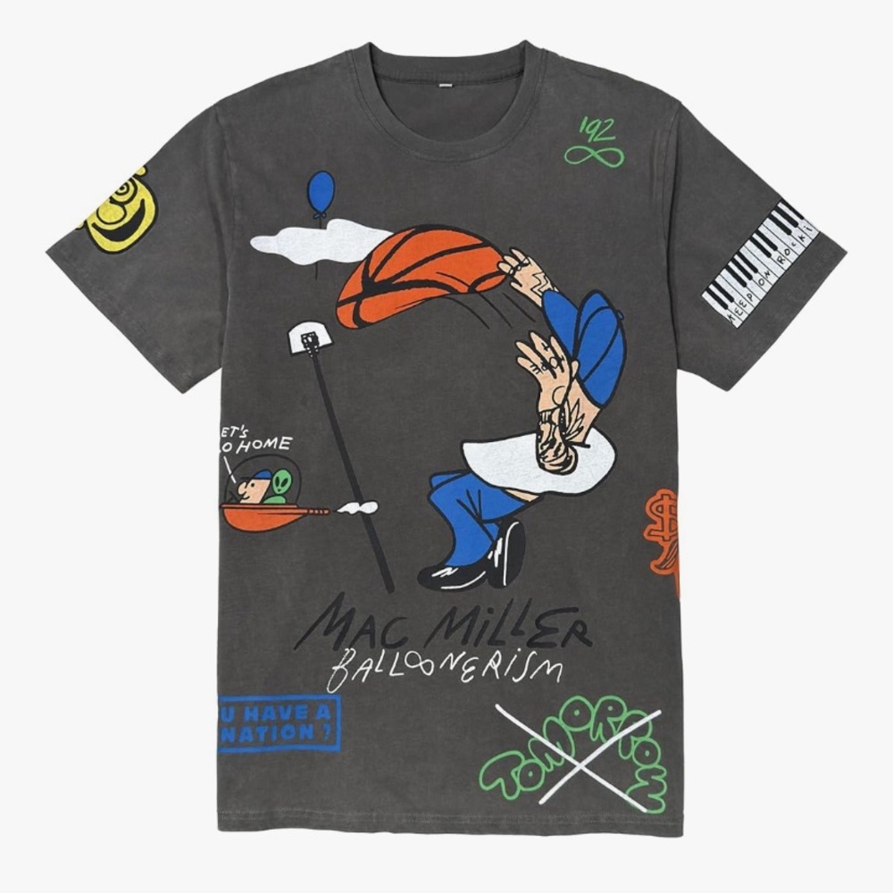 Balloonerism Mac Miller Graphic Tee XL Never Worn